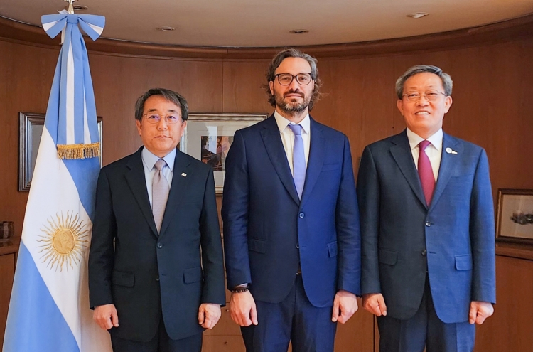 Posco President visits Argentina for Korea’s World Expo bid