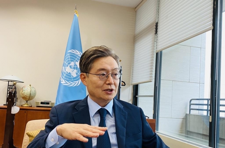 UN ambassador stresses need for S. Korea to co-sponsor resolution on N. Korea human rights