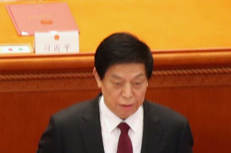 China's top legislator due in South Korea