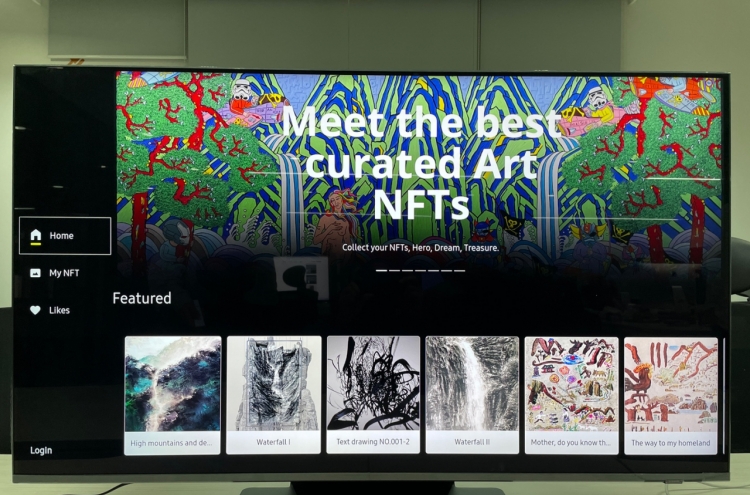 NFT to be made available on Samsung's smart TVs