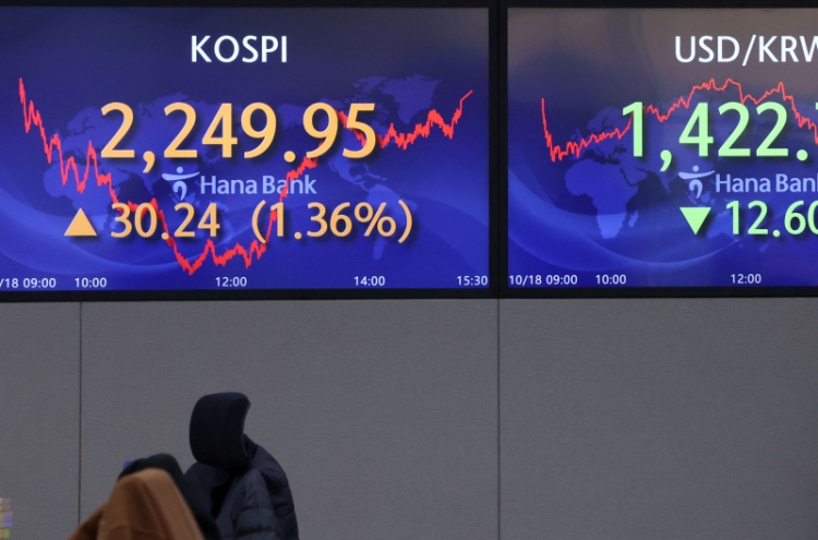 Seoul shares up 1.36% ahead of corporate earnings