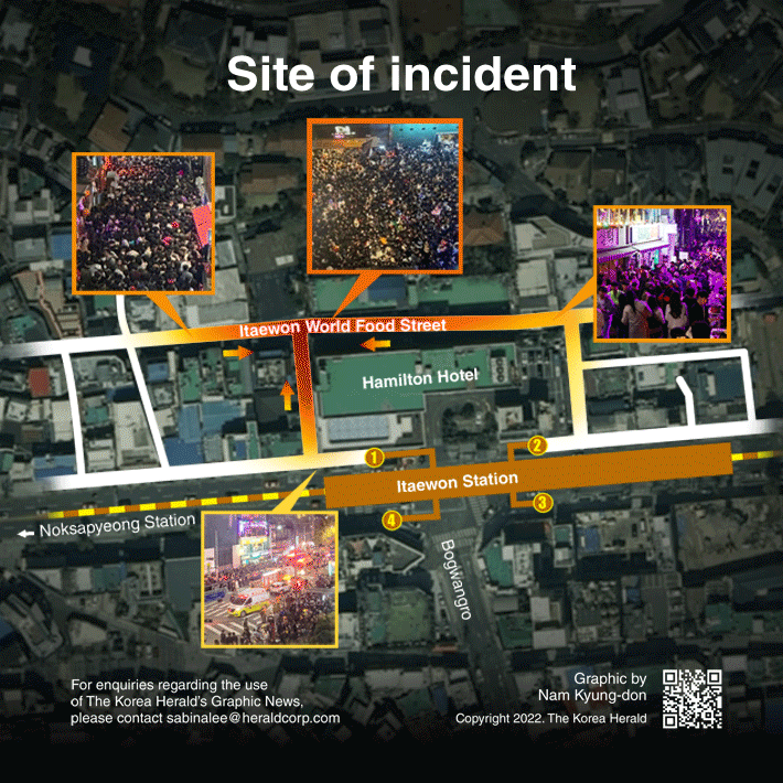 [Graphic News] Site of incident