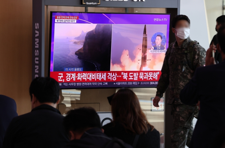 S. Korea, US extend air drill exercise following suspected ICBM launch