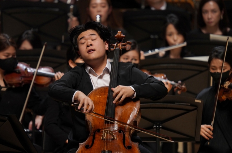 16-year-old cellist Han Jae-min takes first prize from Isang Yun Competition