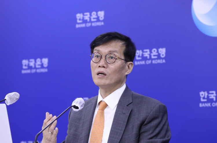 BOK chief says continued monetary tightening necessary but worries about 'growing signs of stress'