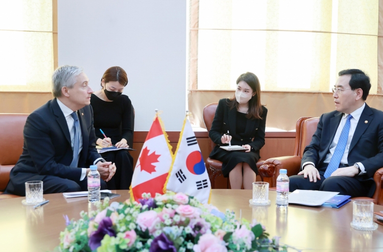 S. Korea, Canada to sign agreement on supply chains of key minerals