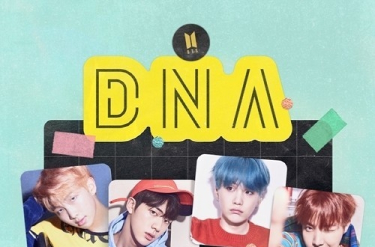 [Today’s K-pop] BTS surpasses 1.5b views with ‘DNA’ music video