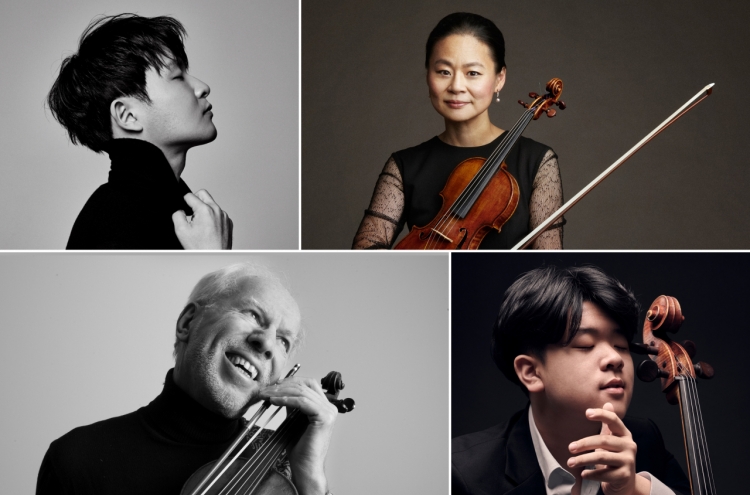 Acclaimed soloists to perform with KBS Symphony Orchestra next year