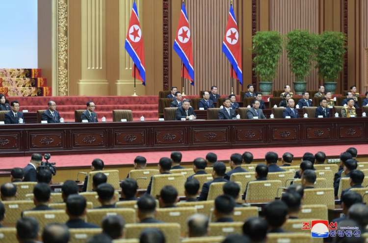 N. Korea commemorates adoption of its constitution in event joined by leader Kim