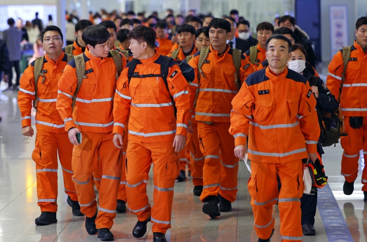 S. Korea sends team to aid rescue efforts in Turkey after earthquake