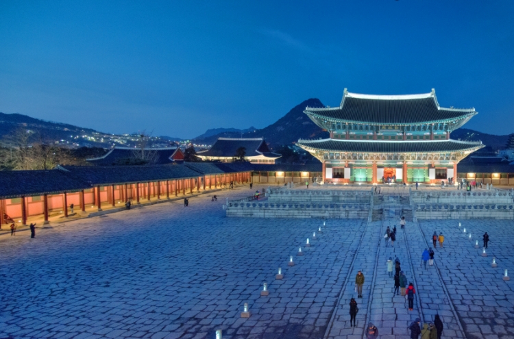 Gyeongbokgung Palace to open for spring nighttime viewing