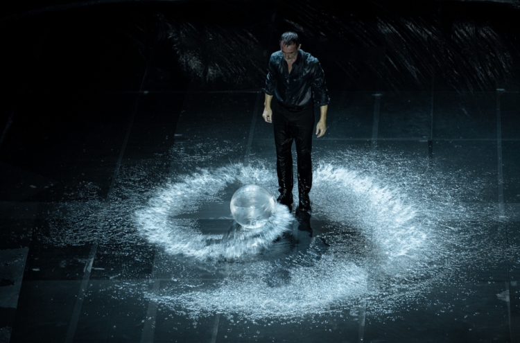 In Papaioannou's 'Ink,' duet turns into duel in flooded universe