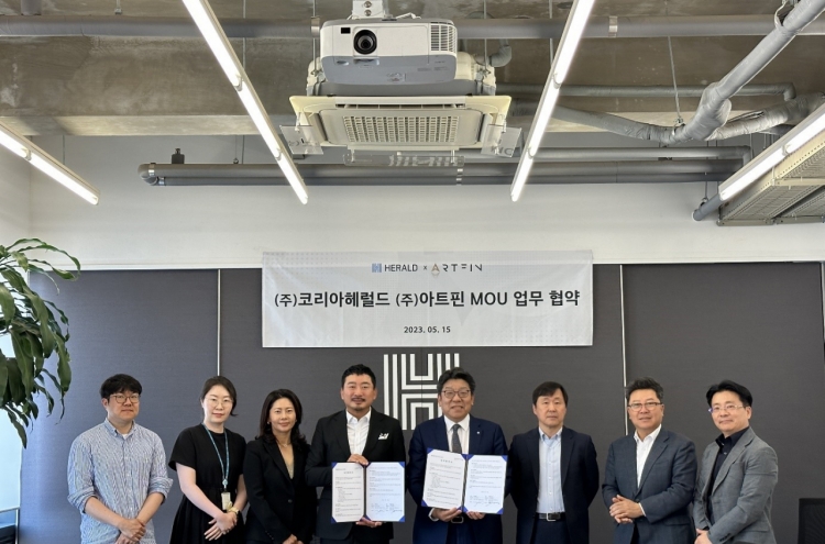 TGS Group, The Korea Herald ink deal to work together on art investment