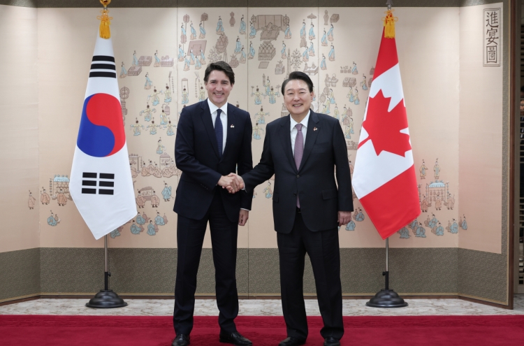 S. Korea, Canada vow stronger ties in push for shared Indo-Pacific strategy