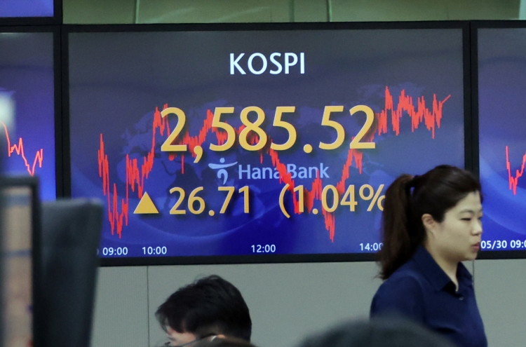 Seoul shares close up as US debt jitters ease