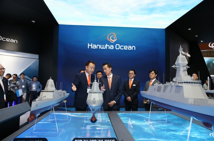[Photo News] Hanwha Ocean makes debut
