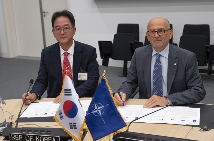 S. Korea, NATO ink arrangement to begin recognition process for military airworthiness certification