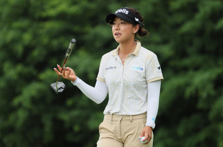 Jenny Shin ties for 8th at LPGA major tournament