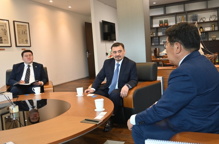 [Herald Interview] New Kazakh envoy to Korea hopes to boost C5+Korea