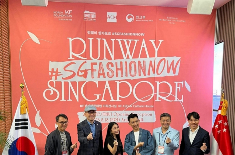 Singaporean fashion on show in Korea