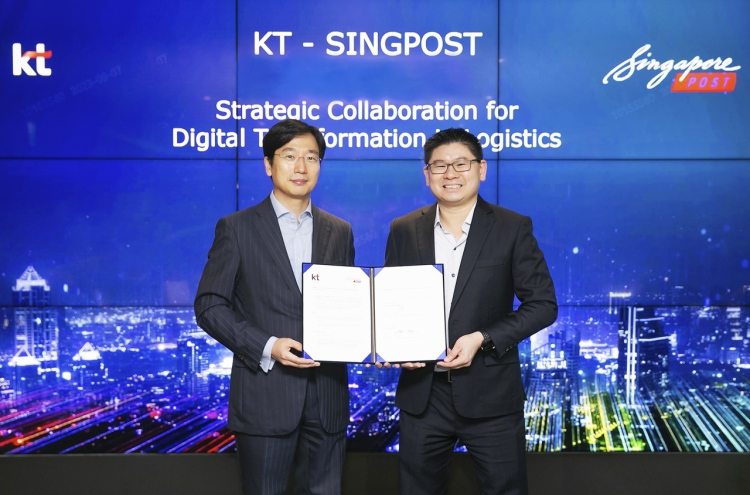 KT's AI tech to accelerate digital logistics innovation of SingPost