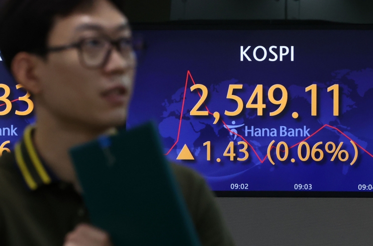 Seoul shares start higher on eased rate hike woes