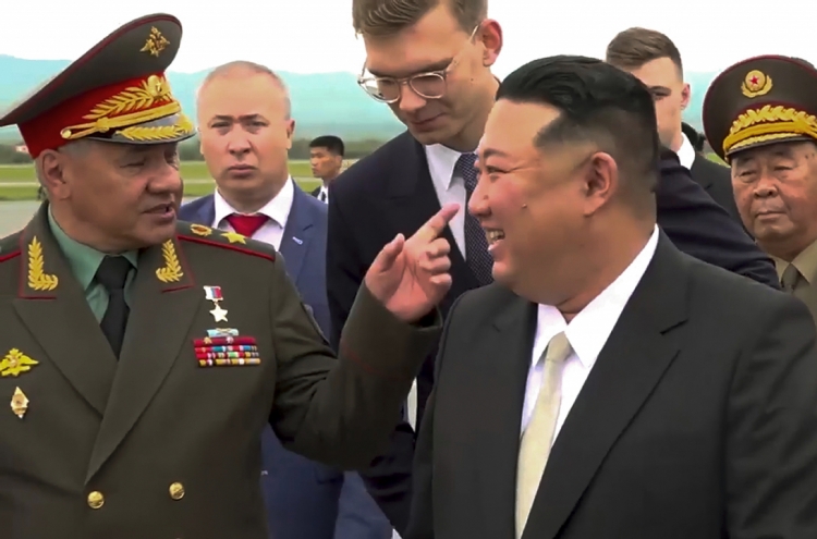 N. Korea's Kim meets Russian defense minister, inspects nuclear-capable bombers, warship
