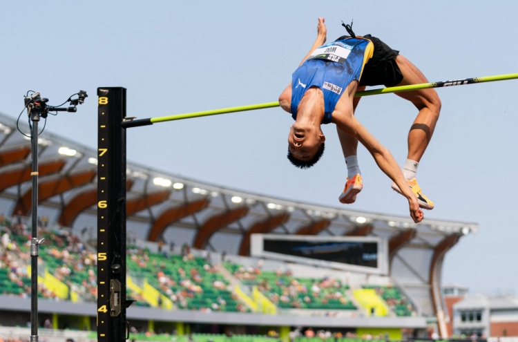 S. Korean high jumper Woo Sang-hyeok wins Diamond League Final