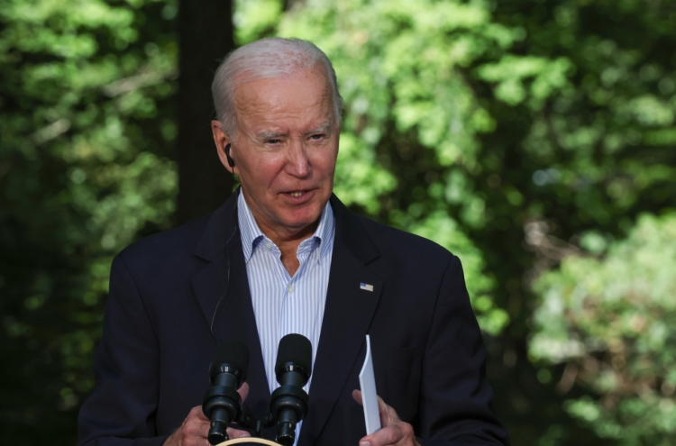 Biden thanks S. Korea, other countries for helping achieve return of US detainees from Iran