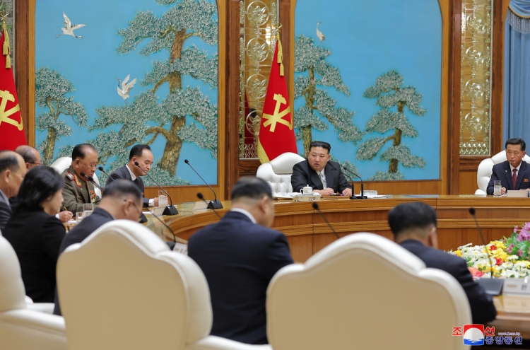 N. Korea's Politburo discusses implementing Kim's Russia trip outcomes