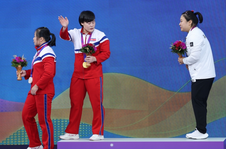 N. Korea dominates in weightlifting in return to int'l sports competition