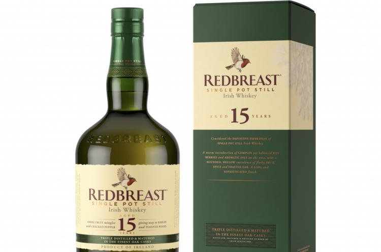 Redbreast 15 Year Old whiskey debuts in Korea