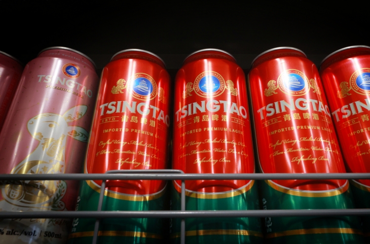 Chinese beer imports plunge amid Tsingtao scandal