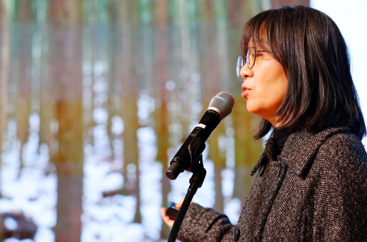 Han Kang says novels were form of resistance against violence