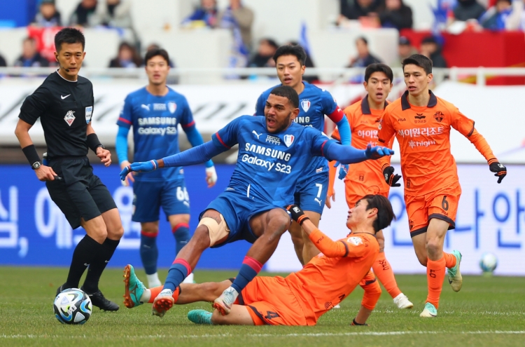 Suwon Samsung Bluewings suffer 1st relegation in K League football