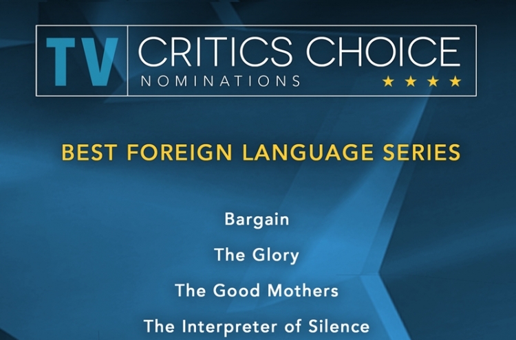 Four Korean drama series nominated for Critics Choice Awards