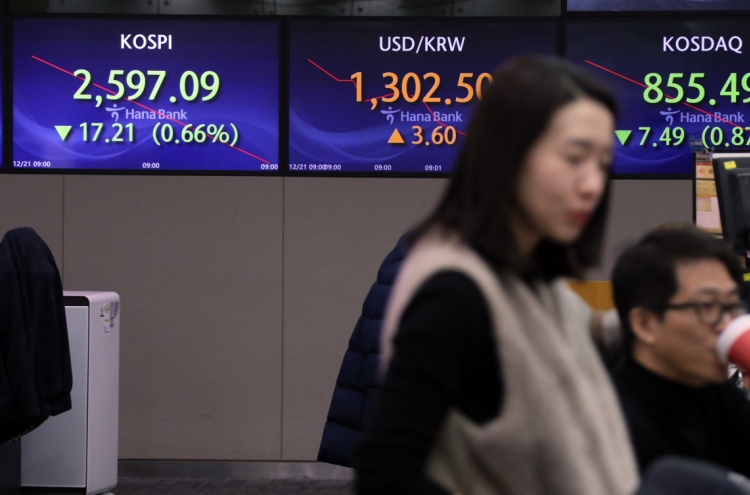 Seoul shares open lower on profit-taking, US losses