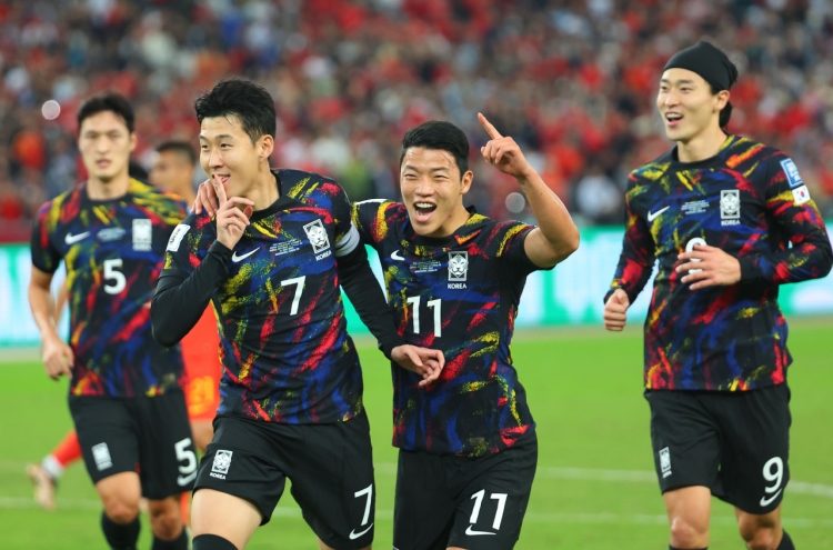 S. Korea remain at No. 23 in last FIFA rankings before Asian Cup
