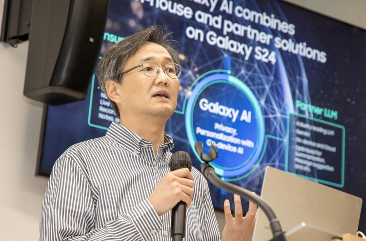 Hybrid operation key to Galaxy AI: Samsung AI chief