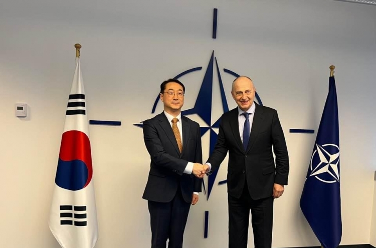 S. Korea's top nuclear envoy discusses NK threats with NATO officials