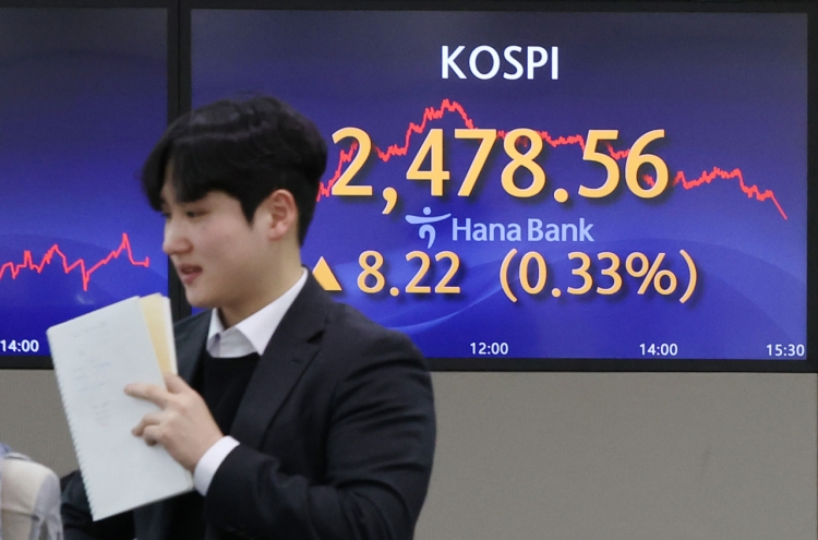 Seoul shares end higher on battery gains