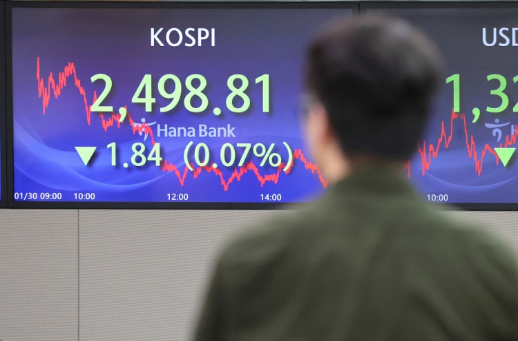 Seoul shares fall on profit-taking ahead of US Fed's rate meeting