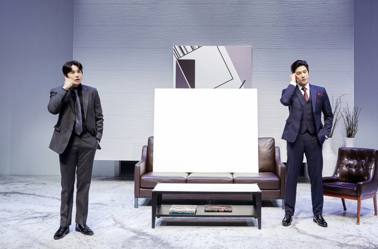 Actor Sung Hoon makes stage debut in comedy 'Art'