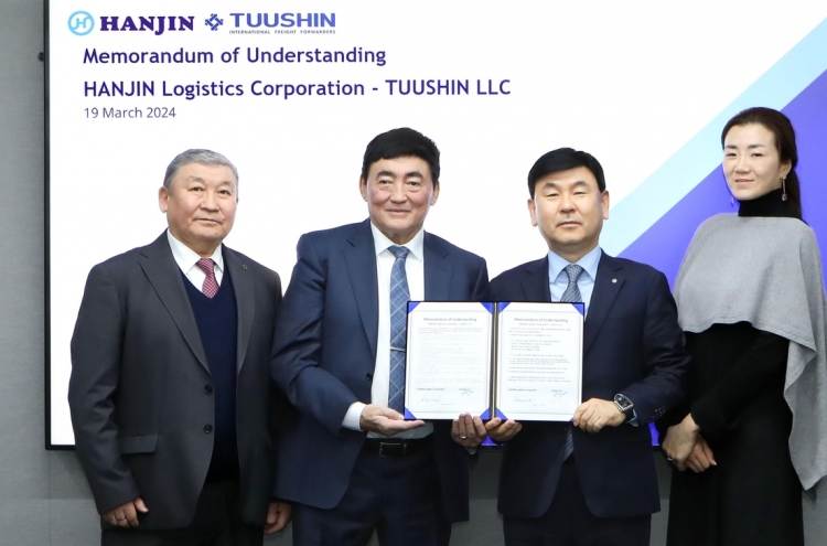 Hanjin, Mongolia’s Tuushin ink logistics partnership
