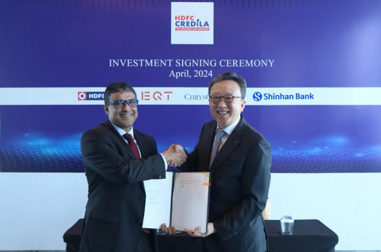Shinhan Bank secures 10% stake in India’s Credila