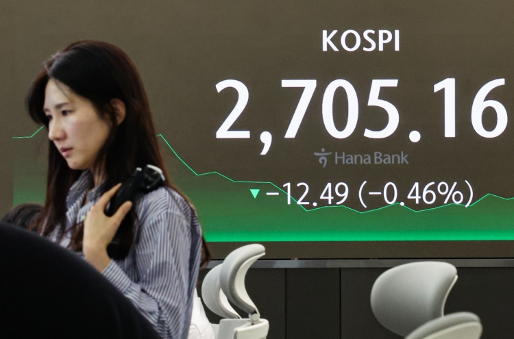 Seoul shares close lower ahead of parliamentary elections, US inflation data