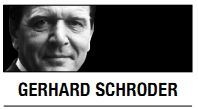 [Gerhard Schroder] A vision of Europe for 21st century