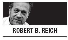 [Robert B. Reich] Year of great redistribution