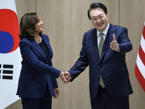 Yoon, Harris reaffirm security alliance amid NK threats