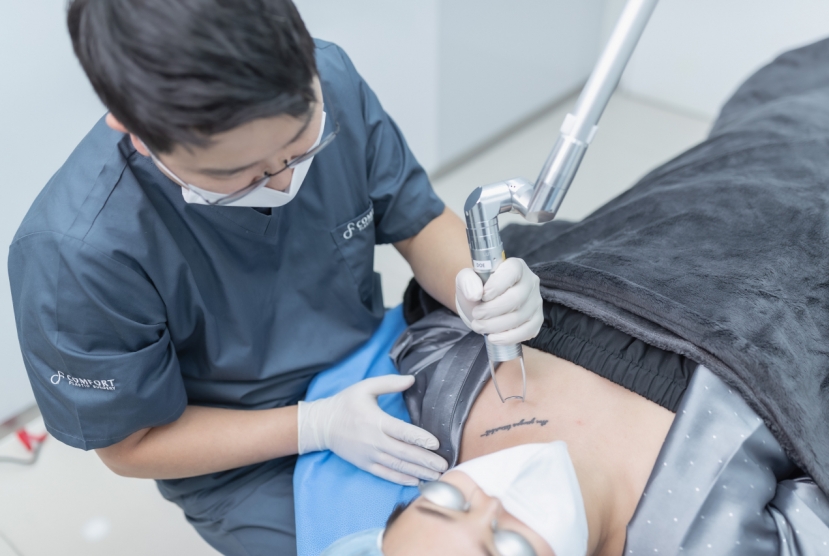 Doctor eases pain of tattoo regrets